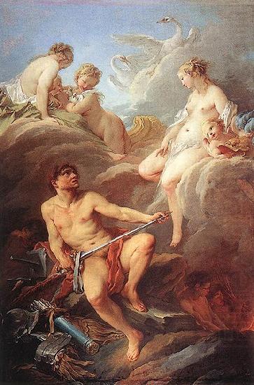 Francois Boucher Venus Asking Vulcan for Arms for Aeneas oil painting picture